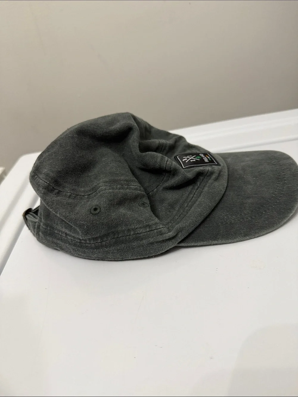 Ireland Patch Camp-Style Cap - Olive Green